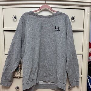 Under Armour Heather Gray Crewneck